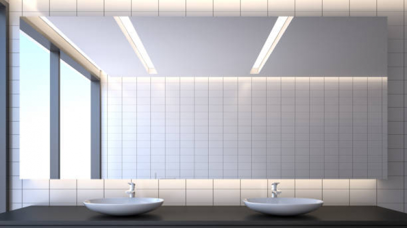 Espelho Junção Campo Belo - Espelho para Banheiro