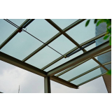 vidro temperado para cobertura de casa preços Jardim Panorama